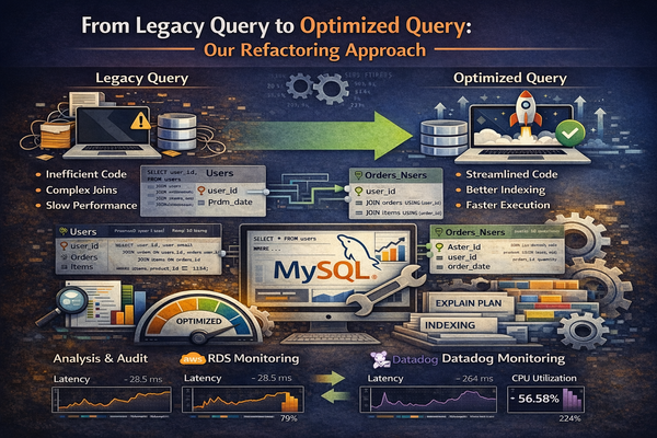 From Legacy Query to Optimized Query: Our Refactoring Approach