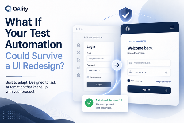 What If Your Test Automation Could Survive a UI Redesign?